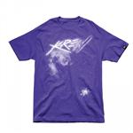 KR3W GALAXY T-SHIRT IN PURPLE