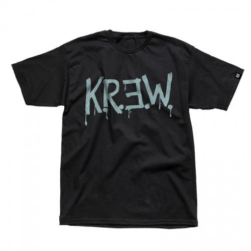 KR3W HEARTBREAKER T-SHIRT IN BLACK