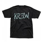 KR3W HEARTBREAKER T-SHIRT IN BLACK