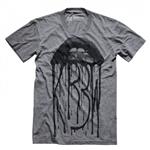 KR3W LIP DRIP T-SHIRT IN PURPLE