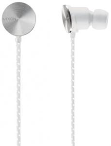 NIXON WIRE 8MM HEADPHONES IN WHITE