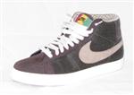 NIKE BLAZER SB ELITE SHOE IN DARK ARMY AND KHAKI