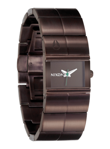 NIXON WOMEN'S COUGAR WATCH IN ALL BROWN