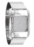 NIXON WOMEN'S DYNASTY WATCH IN SILVER