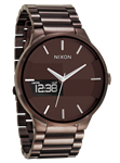 NIXON SPENCER WATCH IN ALL BROWN AND SILVER