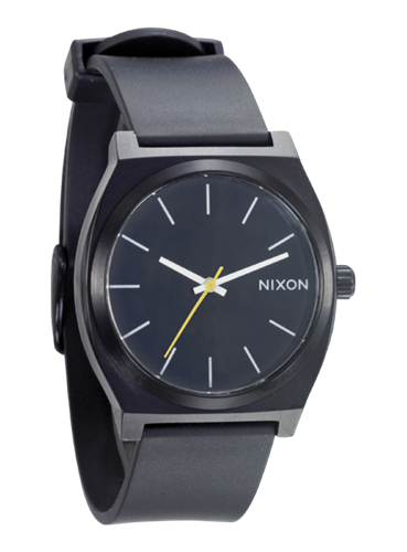 NIXON TIME TELLER PU IN BLACK