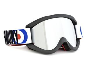 ASHBURY KALIEDOSCOPE SNOW GOGGLES WITH BLACK FRAMES (BONUS LENS INCLUDED)