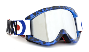ASHBURY KALIEDOSCOPE SNOW GOGGLES IN BLUE TORTOISE SHELL FRAMES (BONUS LENS INCLUDED)