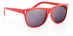ASHBURY DAY TRIPPER SUNGLASSES IN RED
