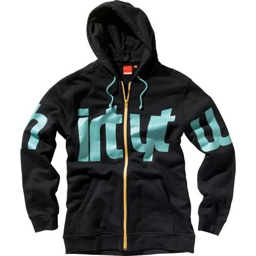 THIRTY TWO (32) THE SPORT FLEECE ZIP SWEATSHIRT IN BLACK