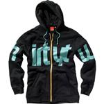 THIRTY TWO (32) THE SPORT FLEECE ZIP SWEATSHIRT IN BLACK