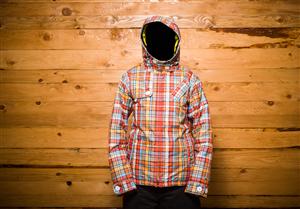 BOND WOMENS LEFRANCHE 15K INSULATED JACKET IN MOD PLAID