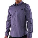 VOLCOM XYZ LONG SLEEVE SHIRT IN DIRTY PURPLE