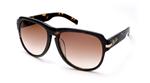 IS EYEWEAR ROSEMONT SUNGLASSES WITH TORTOISE FRAMES AND A BRONZE GRADIENT LENS