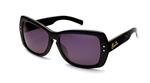 IS EYEWEAR PLATEAU SUNGLASSES WITH BLACK FRAMES AND A SMOKE LENS