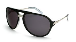 IS EYEWEAR KENSINGTON SUNGLASSES WITH BLACK ICE FRAMES AND A SMOKE LENS