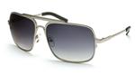 IS EYEWEAR PARKDALE SUNGLASSES WITH SILVER FRAMES AND A SMOKE LENS