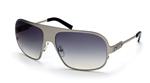 IS EYEWEAR ANNEX SUNGLASSES WITH SILVER FRAMES AND A SMOKE GRADIENT LENS