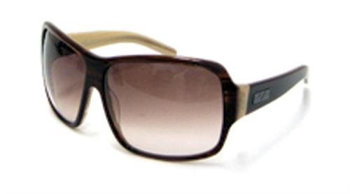 IS EYEWEAR KITSILANO SUNGLASSES WITH BROWN SAND MARBLE FRAMES AND A BRONZE GRADIENT LENS