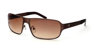 IS EYEWEAR ROBSON SUNGLASSES WITH MATTE BROWN FRAMES AND A BRONZE GRADIENT LENS
