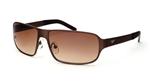 IS EYEWEAR ROBSON SUNGLASSES WITH MATTE BROWN FRAMES AND A BRONZE GRADIENT LENS