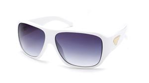 IS EYEWEAR KETEL SUNGLASSES WITH WHITE FRAMES AND A SMOKE LENS