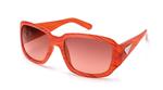 IS EYEWEAR TANQUERAY SUNGLASSES WITH RED GRAIN FRAMES AND A ROSE GRADIENT LENS
