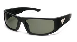 IS EYEWEAR CUERVO SUNGLASSES WITH MATTE BLACK FRAMES AND A G15 LENS