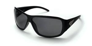 IS EYEWEAR STOLI SUNGLASSES WITH BLACK FRAMES AND AN ISP LENS