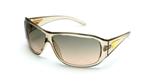 IS EYEWEAR STOLI SUNGLASSES WITH CRYSTAL LIGHT GOLD FRAMES AND A G15 BRONZE GRADIENT LENS