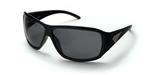 IS EYEWEAR STOLI SUNGLASSES WITH BLACK FRAMES AND A SMOKE LENS