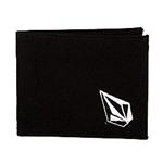 VOLCOM FULL STONE CLOTH WALLET IN BLACK