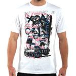 VOLCOM FUTURE SPLASH SLIM FIT T-SHIRT IN WHITE