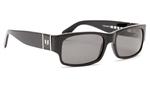 HOVEN ROADSTER SUNGLASSES WITH BLACK GLOSS FRAMES AND A GREY LENS