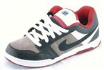 NIKE 6.0 AIR MOGAN SHOE IN SOFT GREY, BLACK AND WHITE