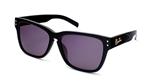 IS DESIGN EYEWEAR MONT ROYAL SUNGLASSES WITH BLACK FRAMES AND A SMOKE LENS