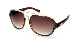 IS DESIGN EYEWEAR MARINER SUNGLASSES WITH BROWN TORT FRAMES AND A BRONZE LENS