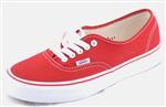 VANS AUTHENTIC SHOES IN RED