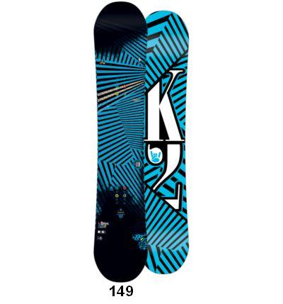 K2 PARKSTAR ROCKER SNOWBOARD