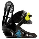 K2 MINI TURBO BLACK SNOWBOARD BINDINGS