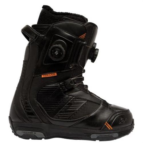 K2 THRAXIS BLACK SNOWBOARD BOOTS