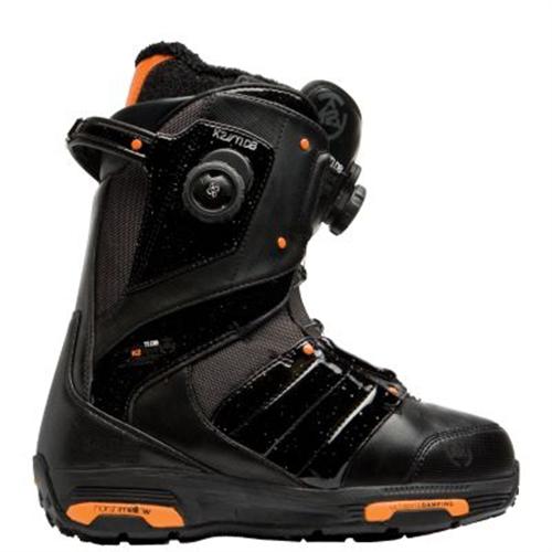K2 T1 DB BLACK SNOWBOARD BOOTS