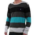 VOLCOM REBEL STRIPE SWEATER IN THE PSM COLORWAY