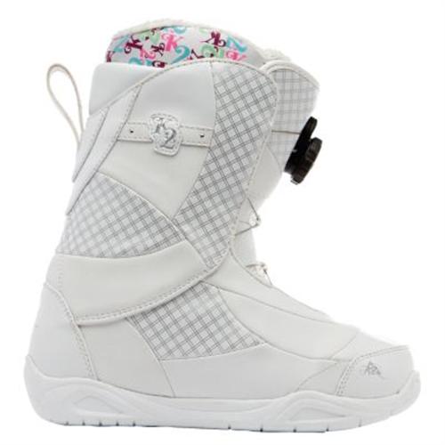 K2 WOMENS HAVEN BOA COILER WHITE SNOWBOARD BOOTS