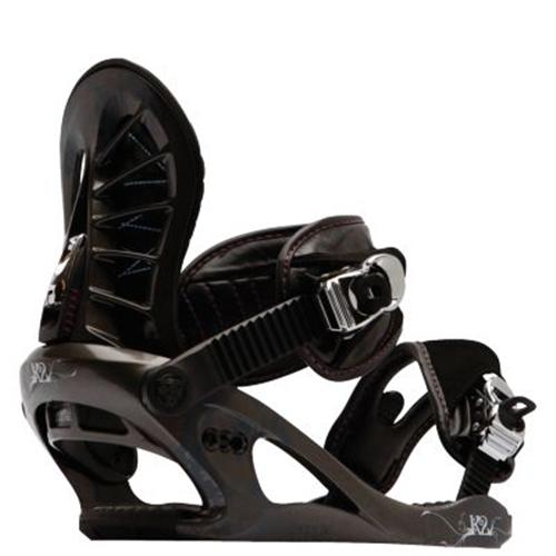 K2 WOMENS VIRTUE BLACK SNOWBOARD BINDINGS