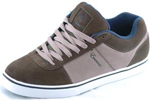 EMERICA B HERMAN 2 SHOE IN BROWN AND NAVY