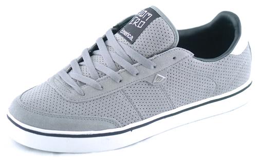 EMERICA ROMERO SHOE IN GREY, BLACK, AND WHITE