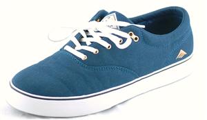 EMERICA REYNOLDS CRUISERS SHOE IN NAVY, WHITE AND GOLD