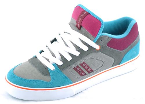 EMERICA FRANCIS LO SHOE IN BLUEPRINT COLLABORATION (GREY AND BLUE)