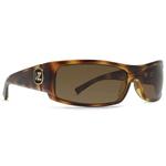 VONZIPPER BURNOUT SUNGLASSES WITH TORTOISE FRAMES AND A BRONZE LENS